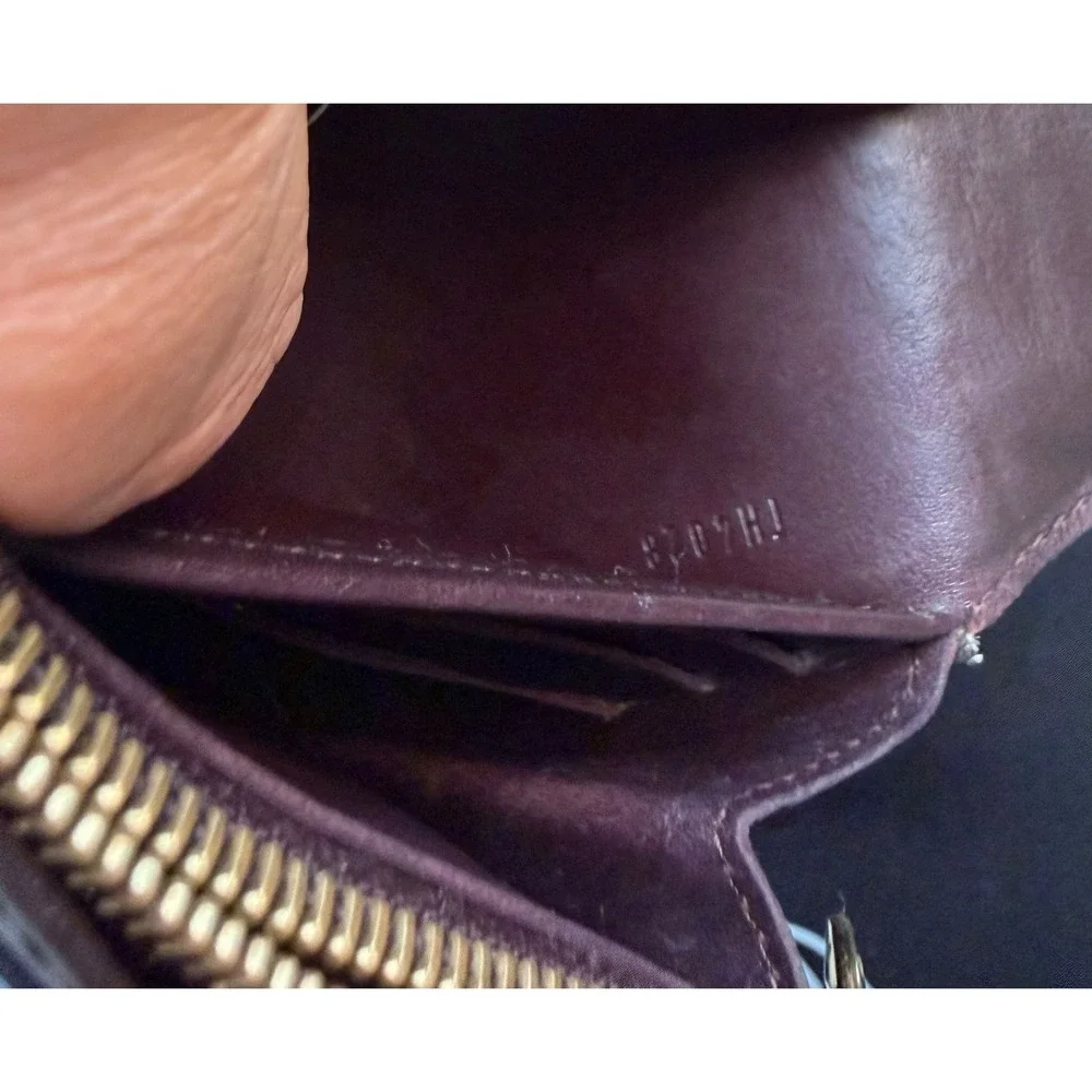 Louis Vuitton Vernis Monogram Wallet Authentic LV Patent Leather With Chain - Picture 6 of 12